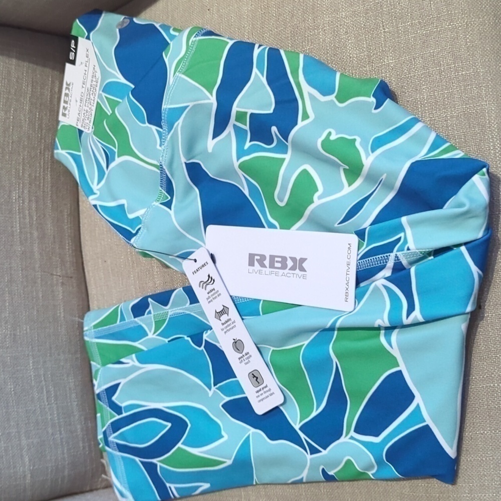 NWT -  RBX Active Peached Tech Flex Leggings - Small